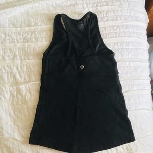 Lululemon Black Tank Sz 2